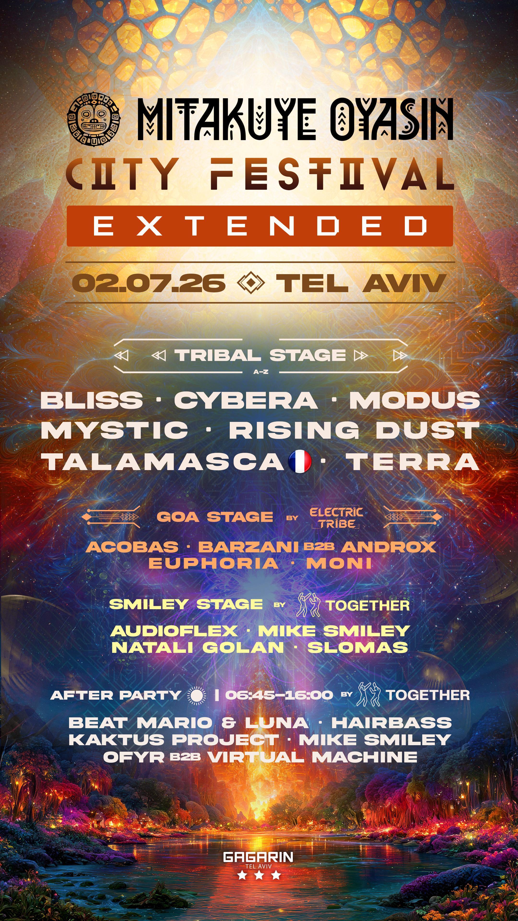 Mitakuye Oyasin - City Festival: Extended flyer